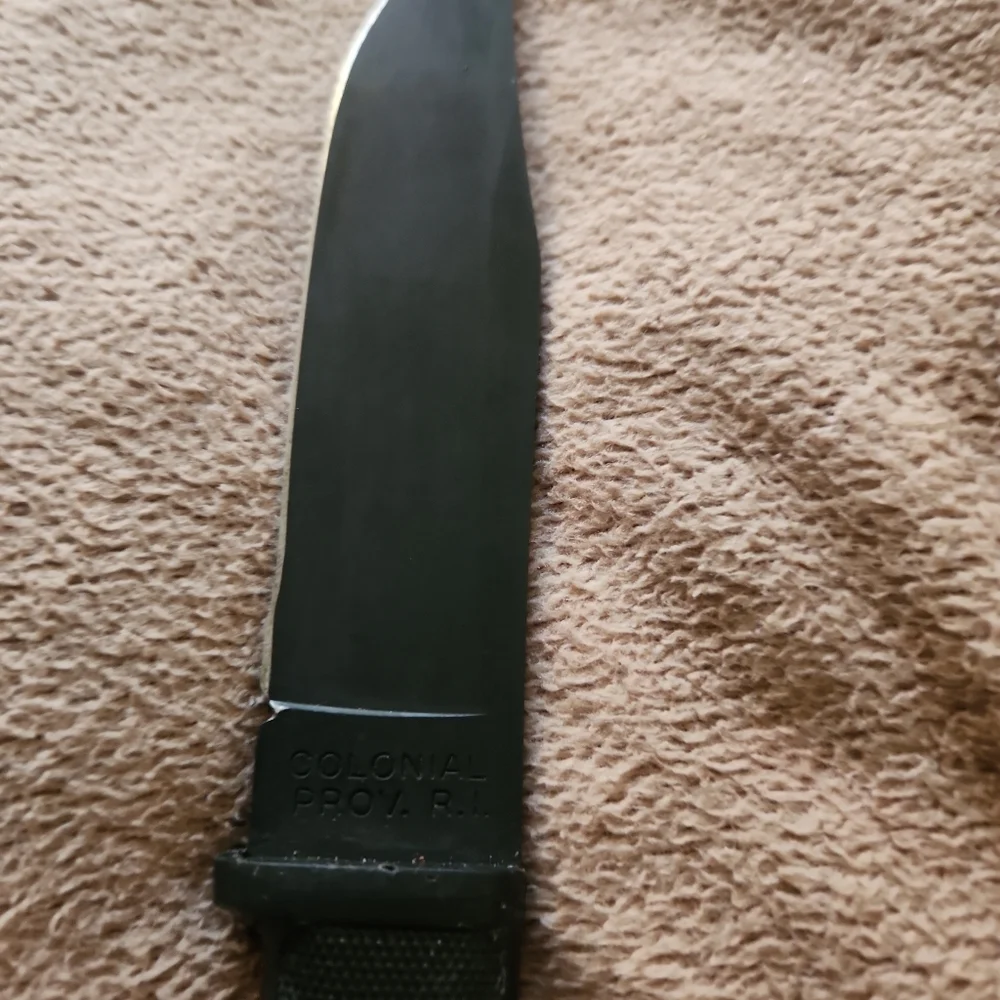 1940 Colonial mark 1 USN knife with original leather sheath - Picture 9 of 12